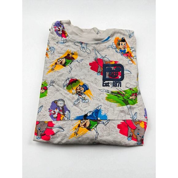 WALT DISNEY WORLD SPIRIT JERSEY shirt pinocchio dumbo ink and paint ADULT XXL - Picture 1 of 6